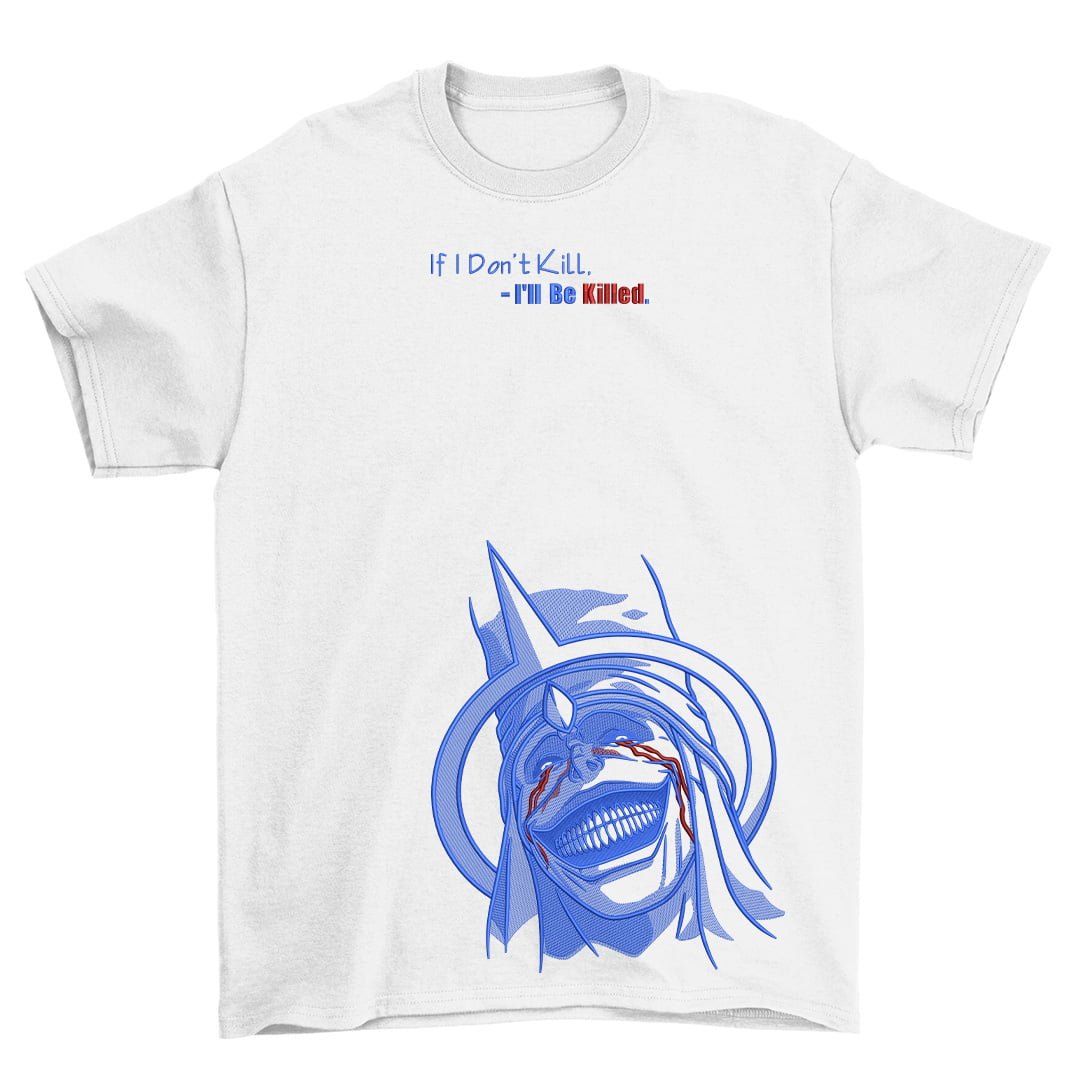 The State of God T-shirt- Embroidered Power That Tells a Story.