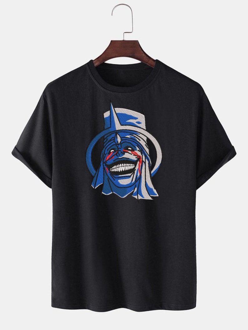 The State of God T-shirt- Embroidered Power That Tells a Story.